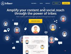 Triberr increases exposure with the power of the like-minded